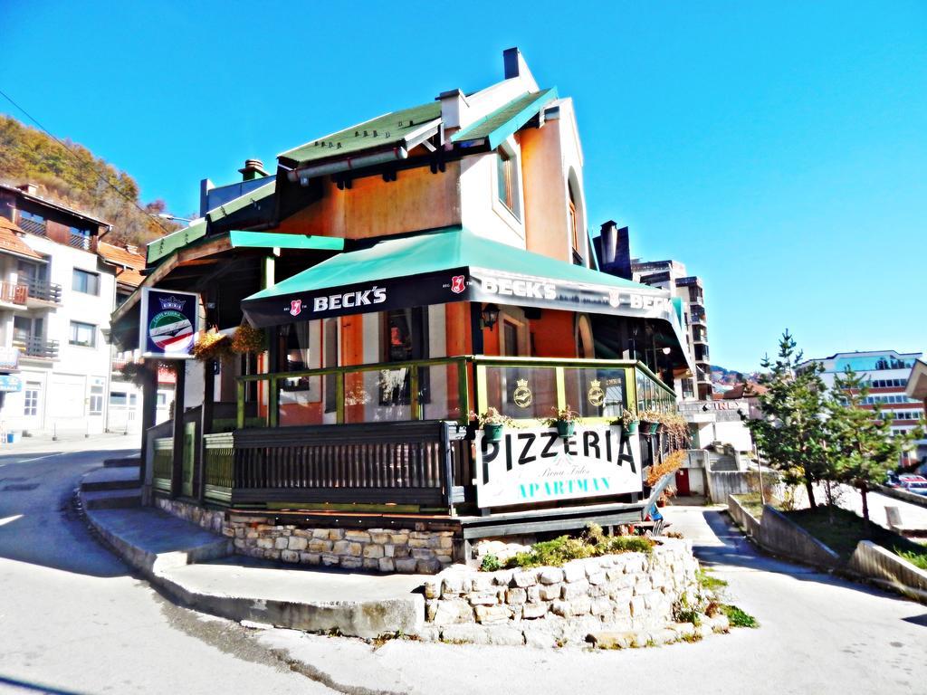 Caffe Pizzeria I Apartmani Bona Fides Nm Nova Varos Bagian luar foto