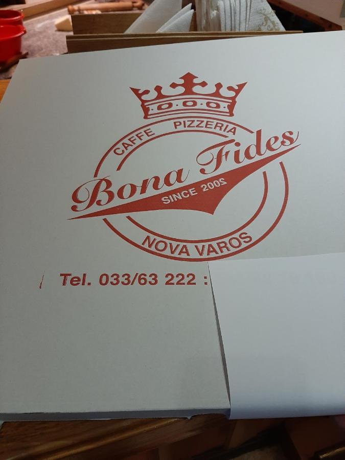 Caffe Pizzeria I Apartmani Bona Fides Nm Nova Varos Bagian luar foto